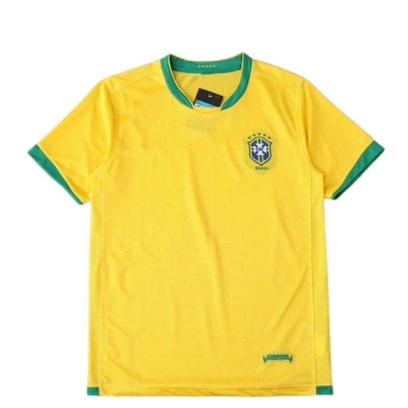 2006 season Brazil home retro Fan version