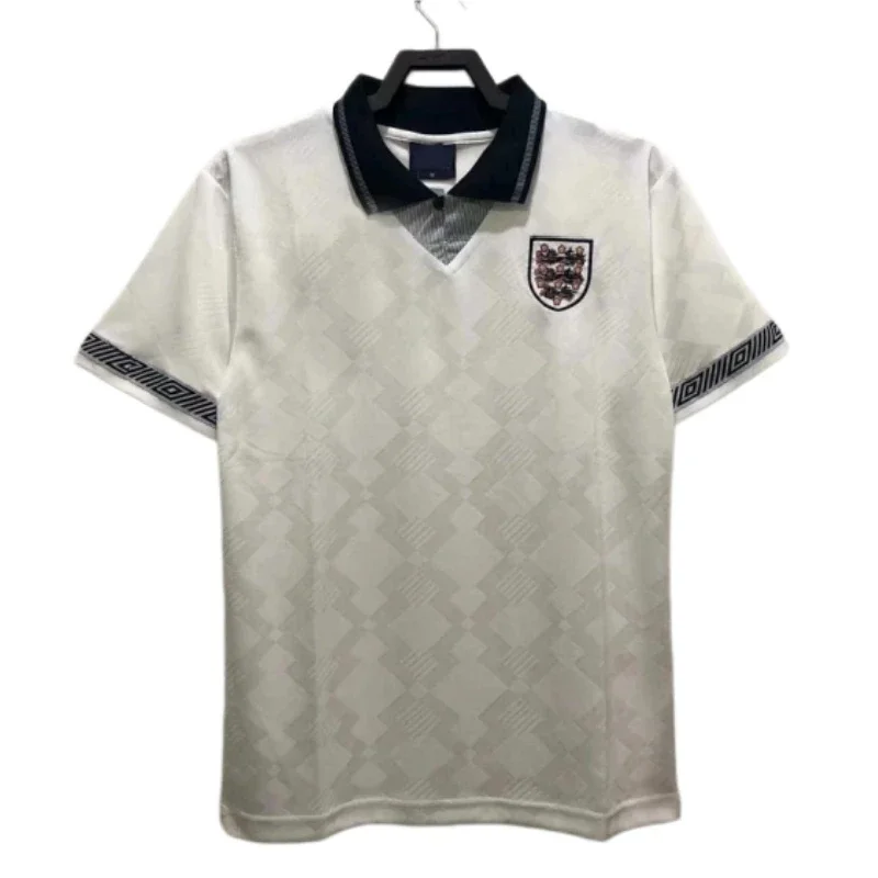 Camiseta Inglaterra 90 Local Retro Versión Fan
