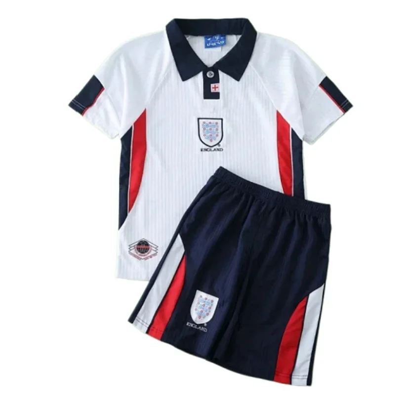 Kit Local Retro Inglaterra 1998 para Niños