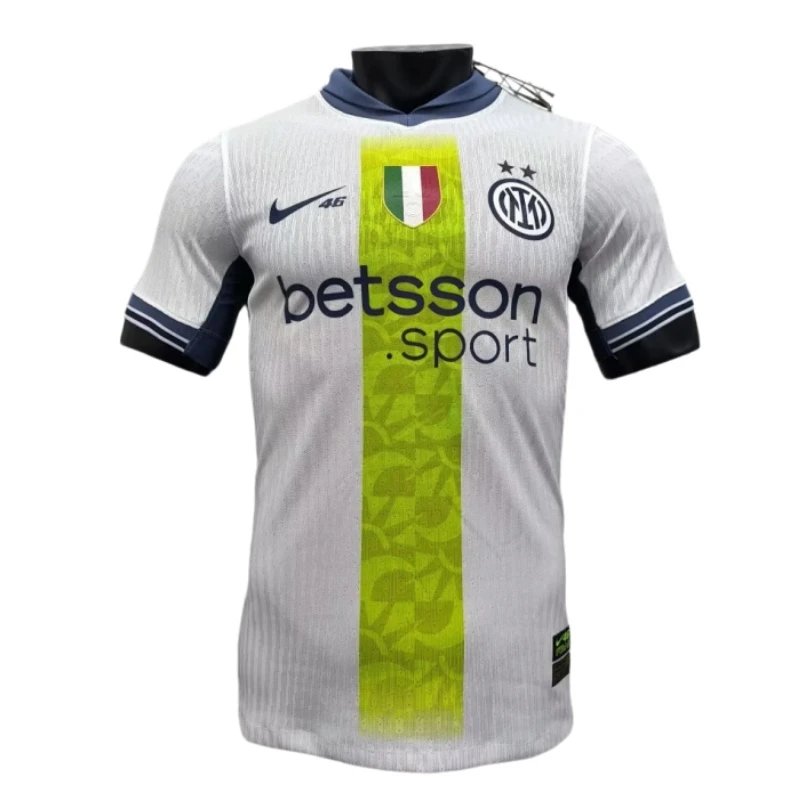 Inter Milan away game Rossi co-branded jersey player version