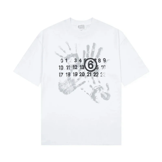【DX39】Funny Printed Short Sleeve Round Neck T-Shirt