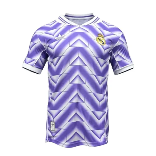 Camiseta Real Madrid Player Edition Retro Púrpura Temporada 25/26