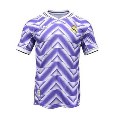 2526 Season Retro Purple Real Madrid Player Edition Jersey