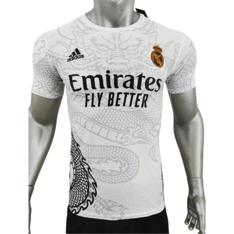 Special Edition White Real Madrid Jersey Player Version
