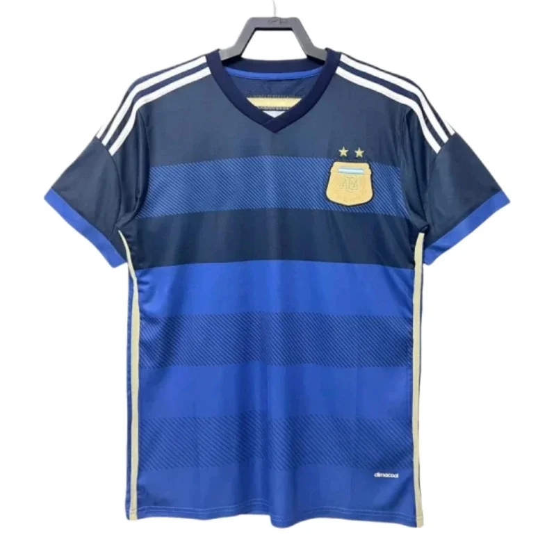 Camiseta Argentina Retro 2014 Away Versión Fan