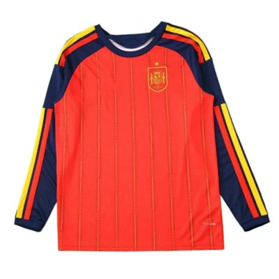 2026 FIFA World Cup Spain home Long sleeved Fan version