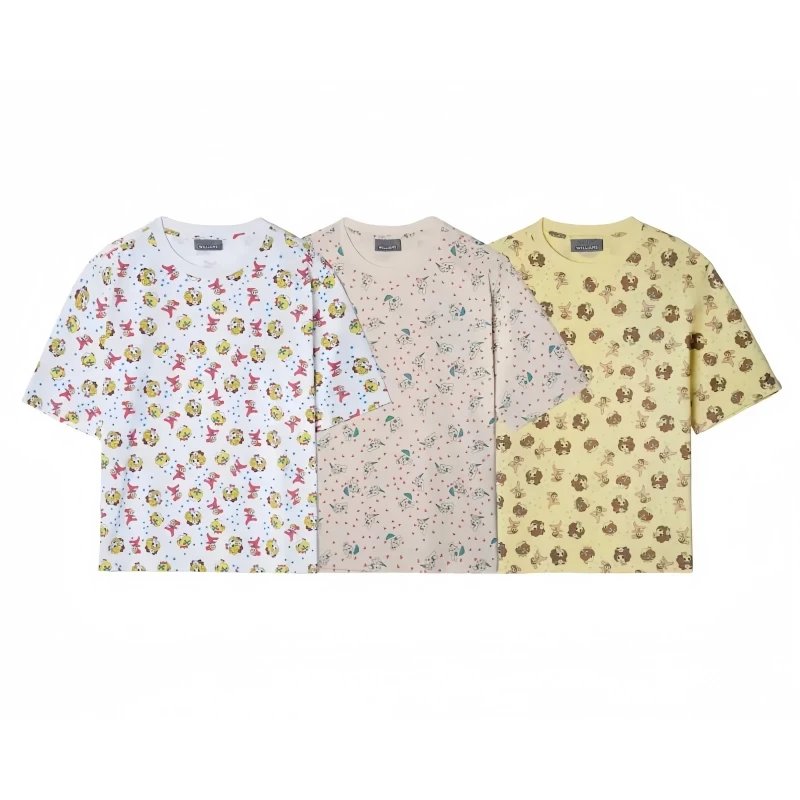 Ashley Williams T-Shirts All-Over Cartoon Print image 4