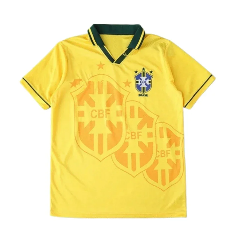 Jersey Brasil Local Retro Temporada 9394 Versión Fan