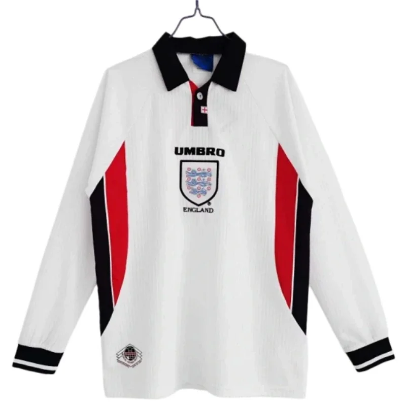 Jersey Retro Inglaterra 1998 Local Versión Afición