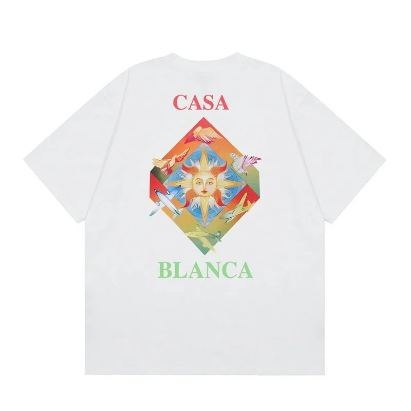 Casablanca Camiseta 40+ Colorways Calidad Premium