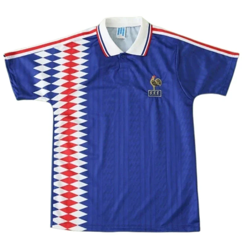 Camiseta de Fútbol Francia Local Retro 1994 Versión Hincha