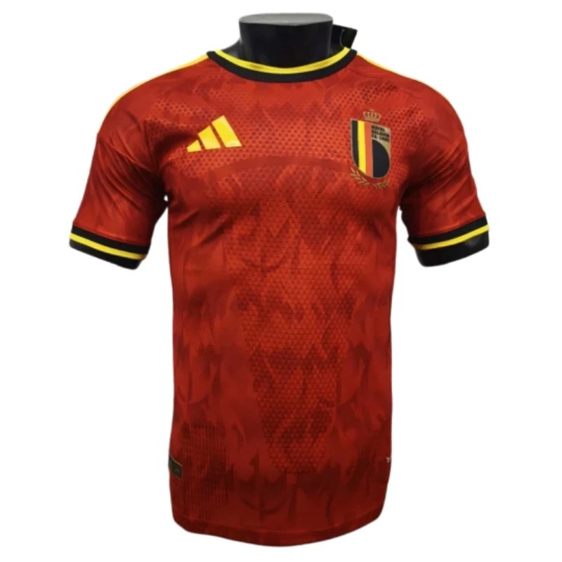 2026 World Cup Belgium Home Jersey Player Version