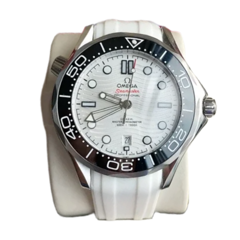 [DX184] Luminous Watch Birthday Gift Wristwatch Sports Watch Mechanical Watch OMEGA-style Men's Watch Mechanical Waterproof Calendar Waterproof Watch Steel Band Watch