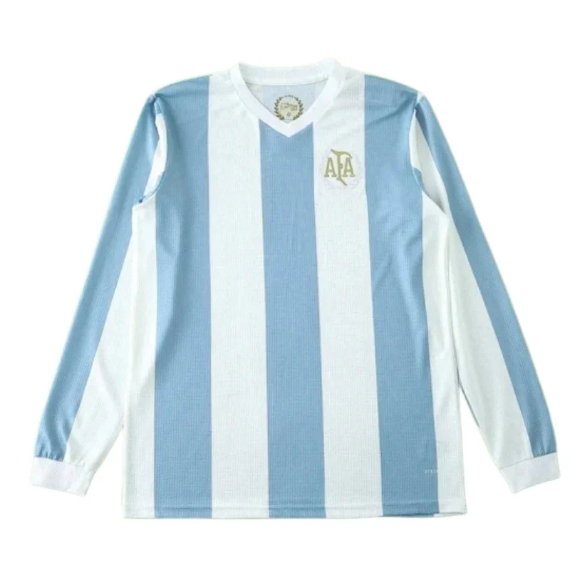 Camiseta Argentina 50 aniversario 2024-25 manga larga versión aficionado