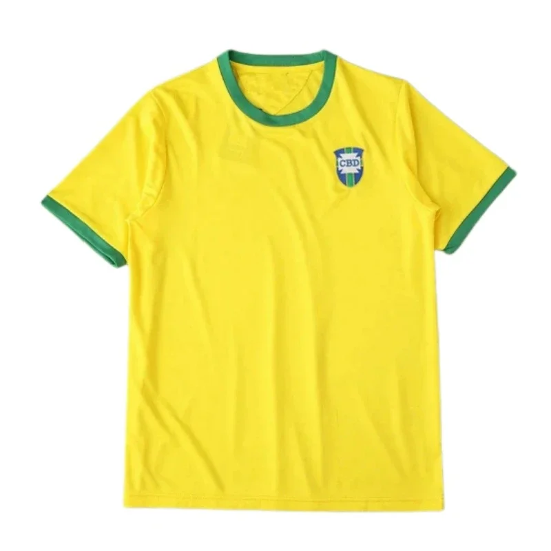 Brasil 1970 Camiseta Local Retro Versión Aficionado