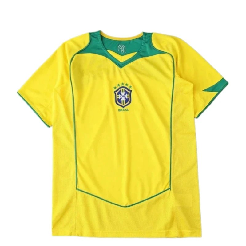 2004 season Brazil home retro Fan version