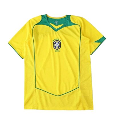 2004 season Brazil home retro Fan version