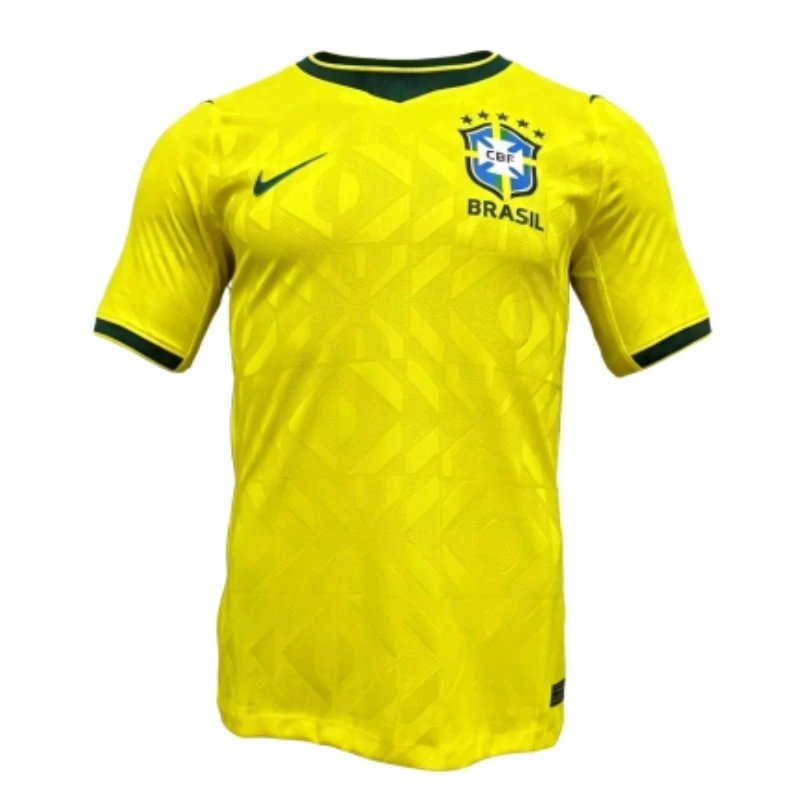 2026 World Cup Brazil Home Jersey Player Version