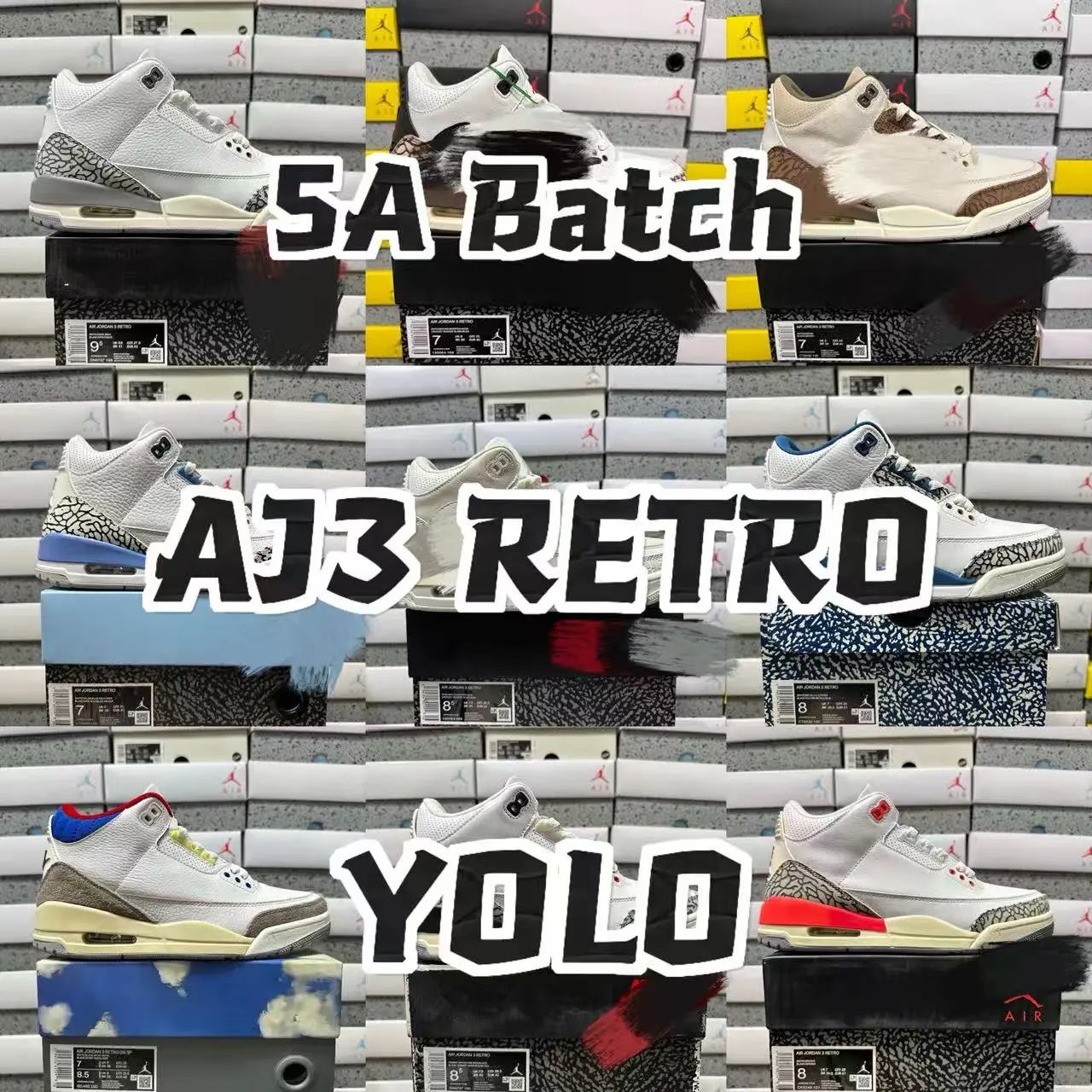 【5A版】AJ3 RETRO/