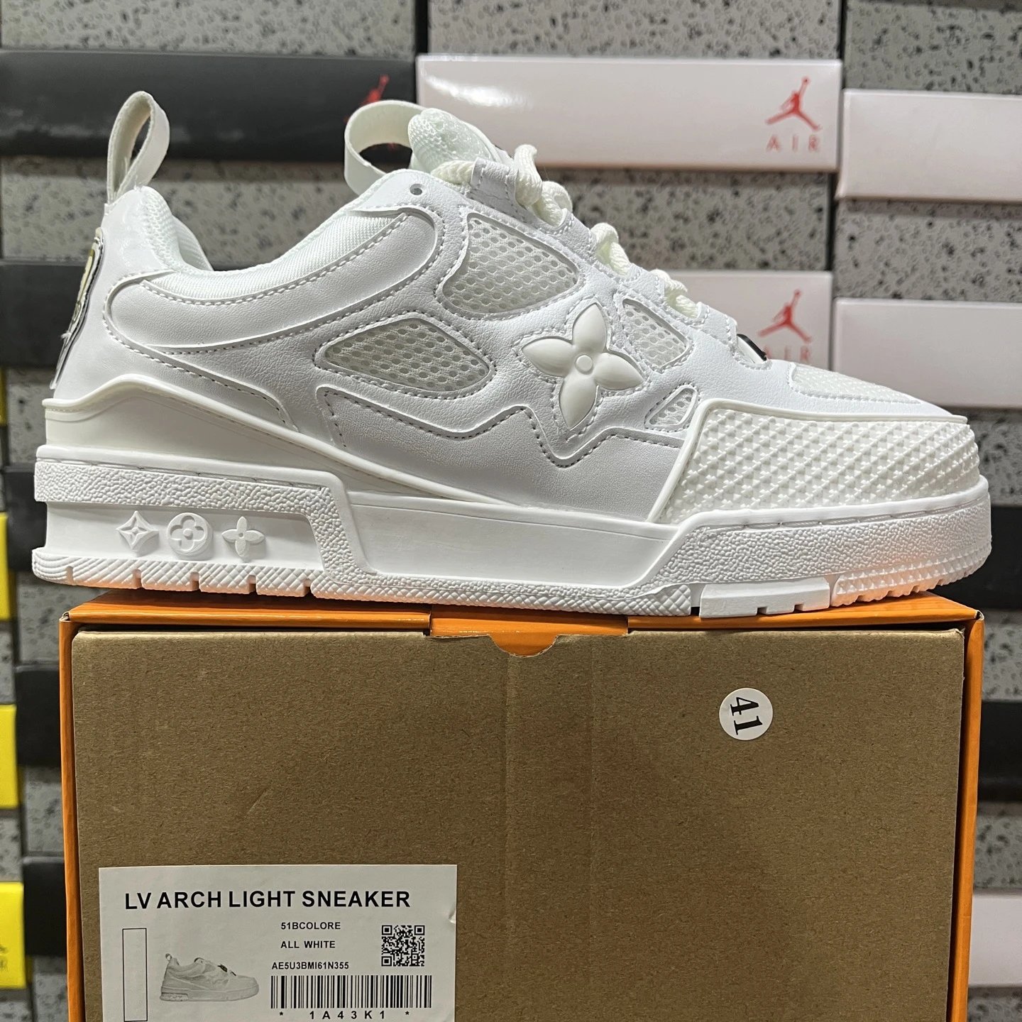 Louis Vuitton LV Skate Low White AE5U3BMI61N355