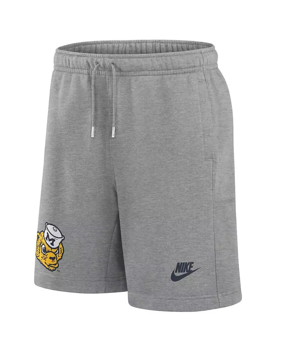Nike × University of Michigan Collaboration Casual Shorts - rep szorty