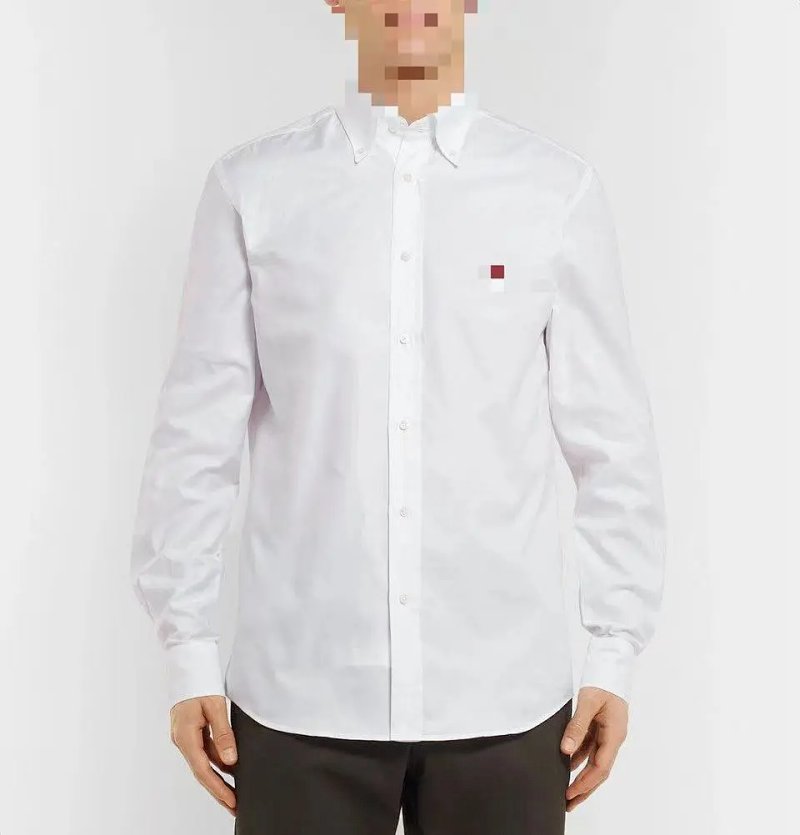 (¥188)##purple label Oxford shirt 紫标牛津布衬衫M