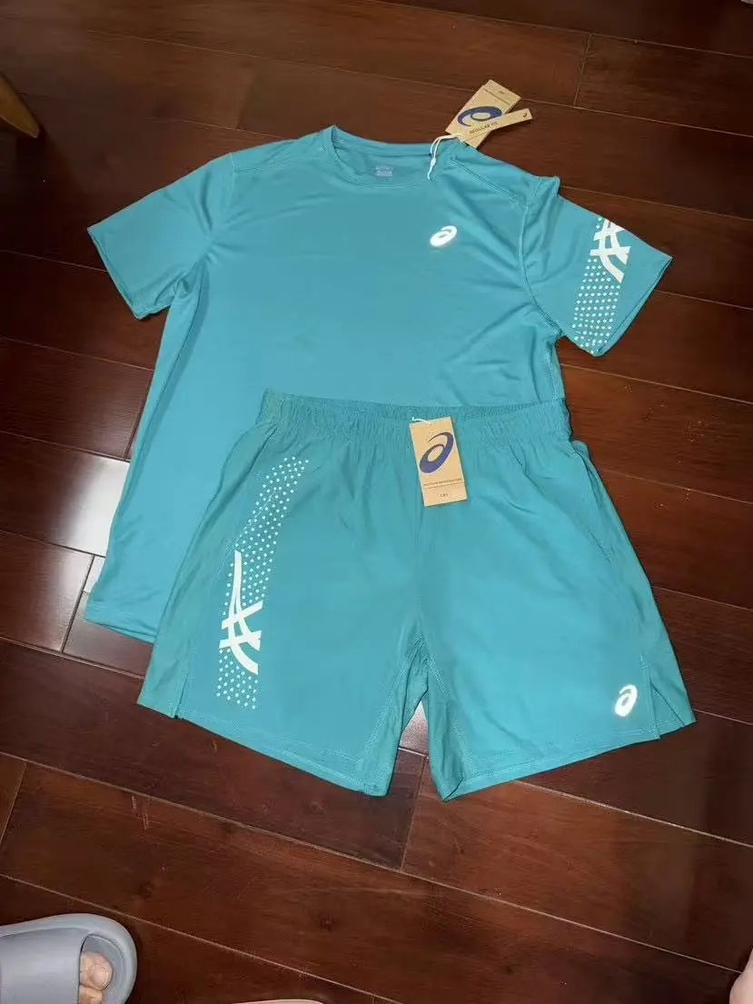 OP66-A quick drying sports short sleeved shorts set WA+86 17759116642