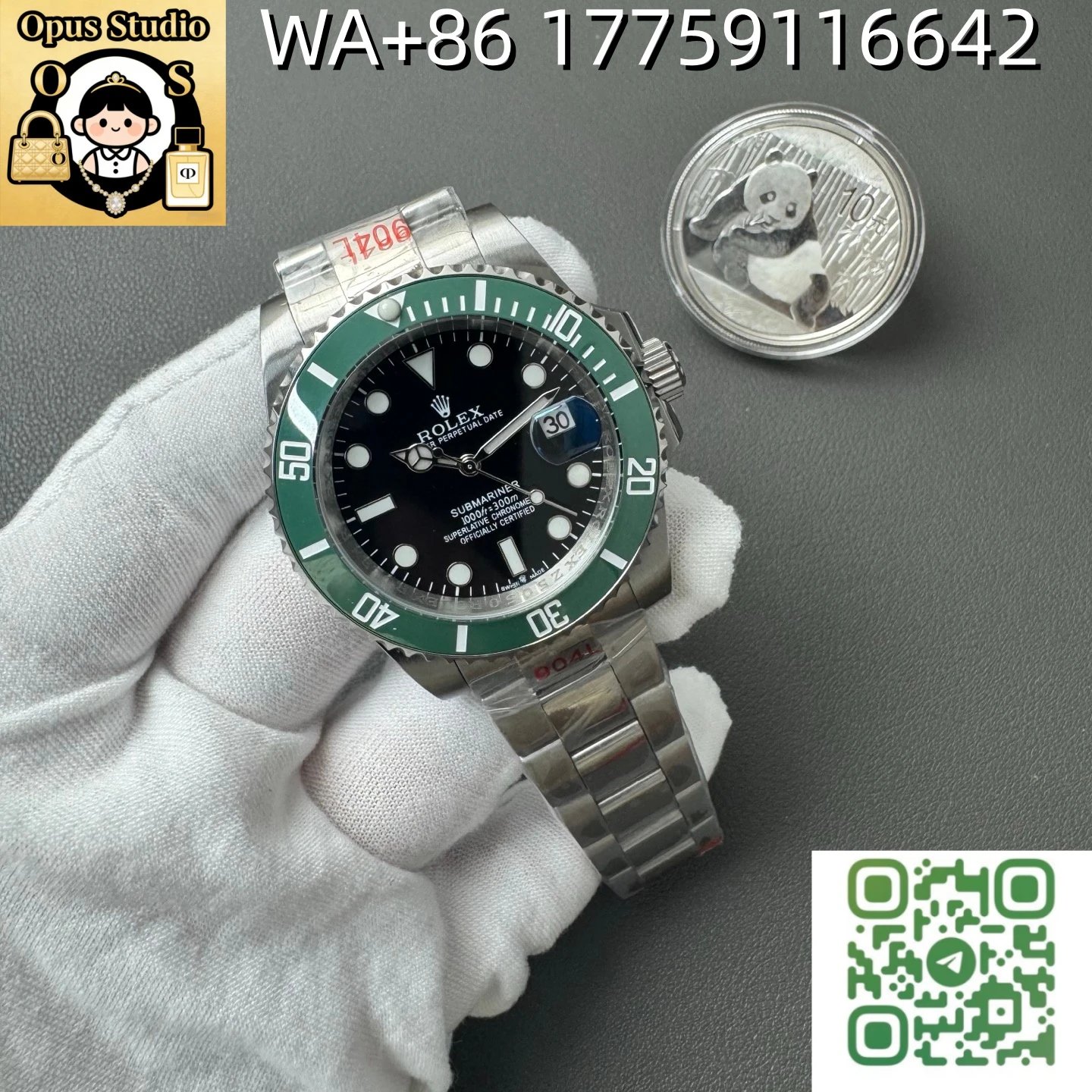 green-black