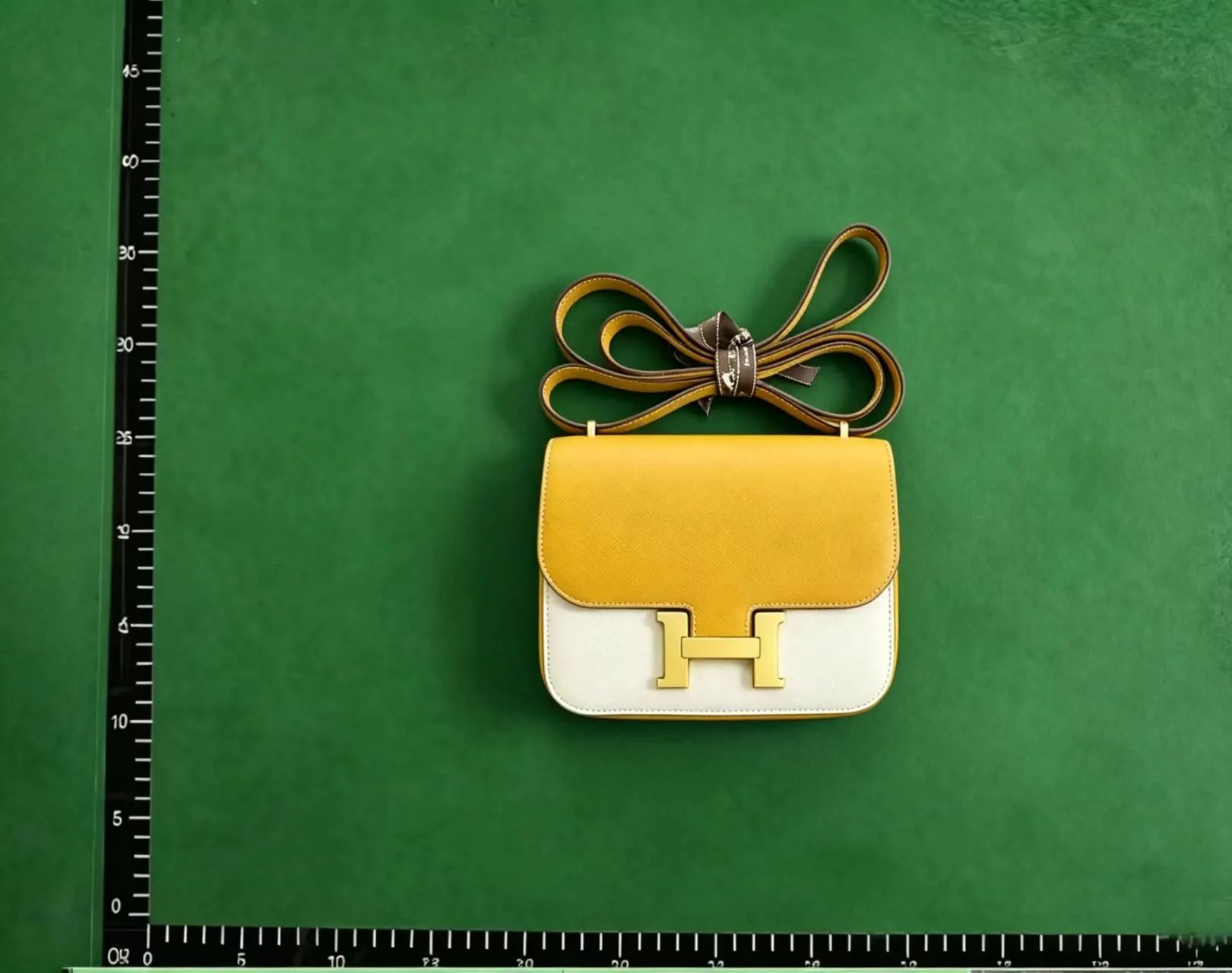 Unbranded Crossbody Bags Flap bag with H-shaped clasp image 12
