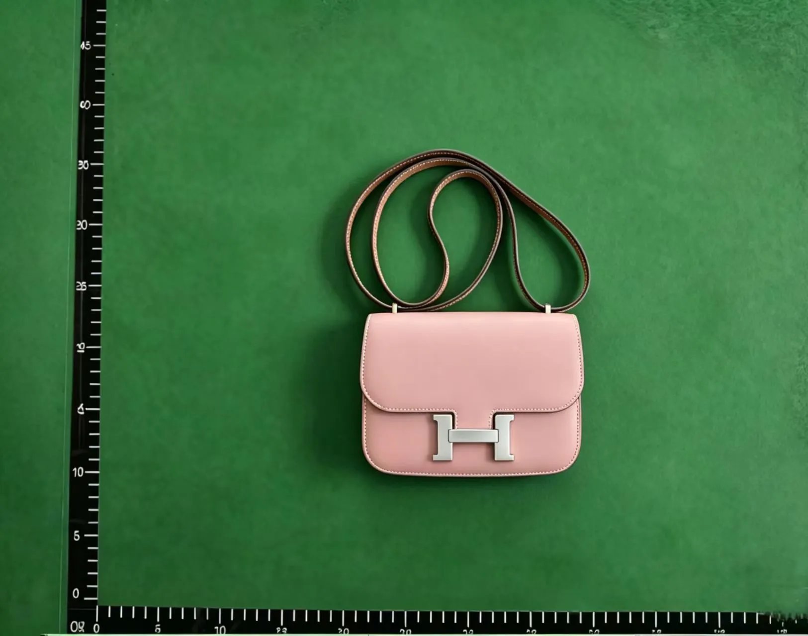 Unbranded Crossbody Bags Flap bag with H-shaped clasp image 10