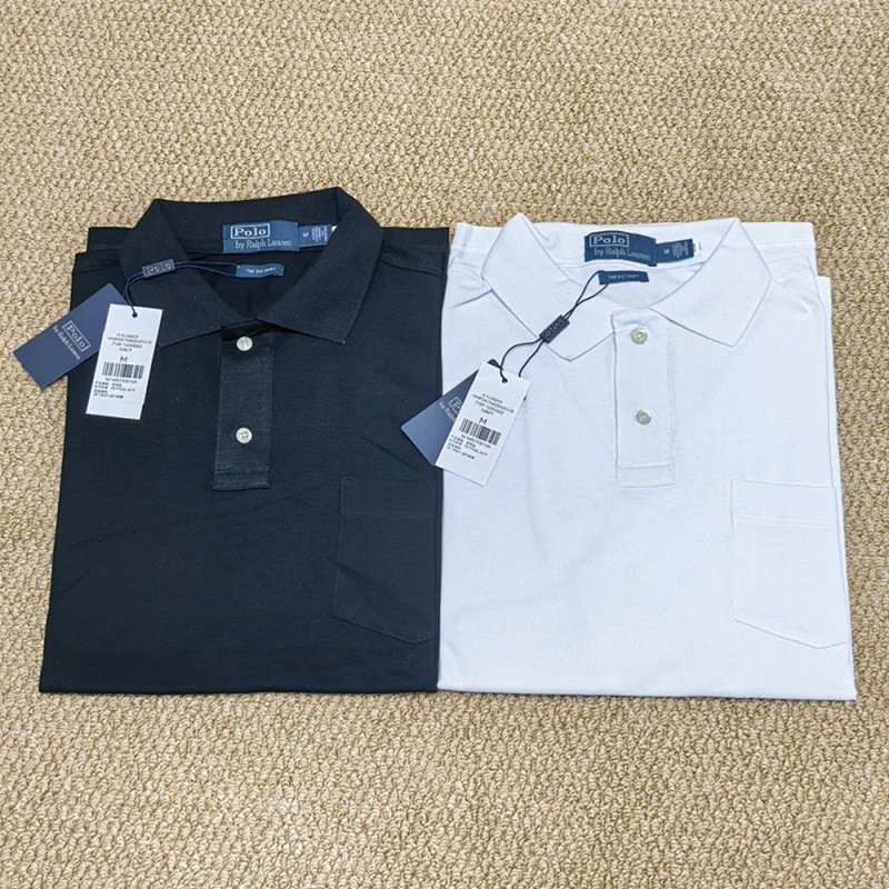 (¥158)##Lapel embroidered POLO shirt翻领刺绣POLO衫517000E