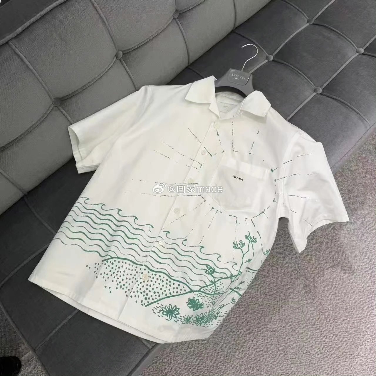 PRA 26SS fashion show RAF short sleeved shirt