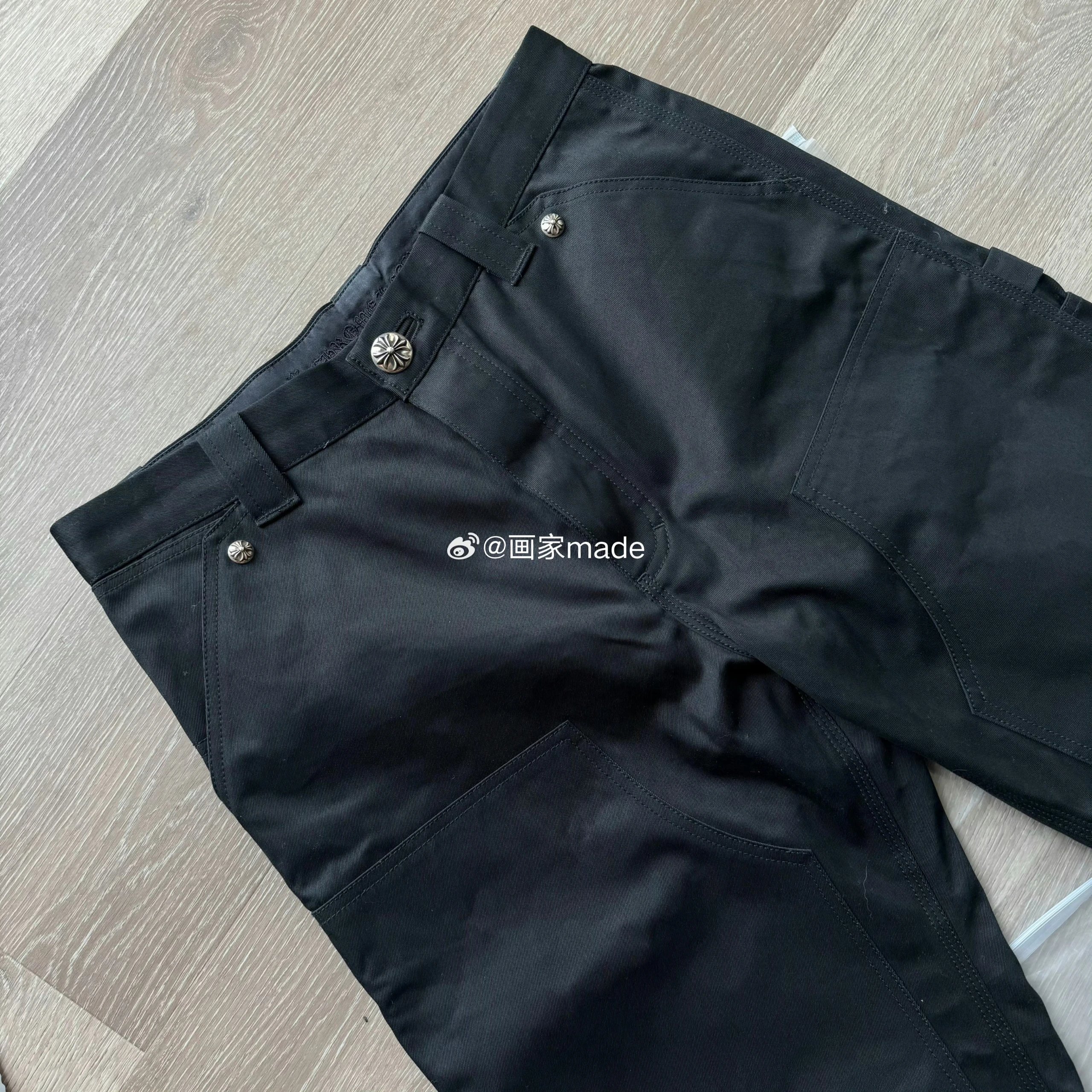 CH knee plain silver work pants
