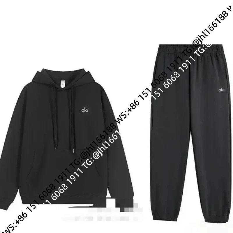 Dark Grey Hooded Jogger Set