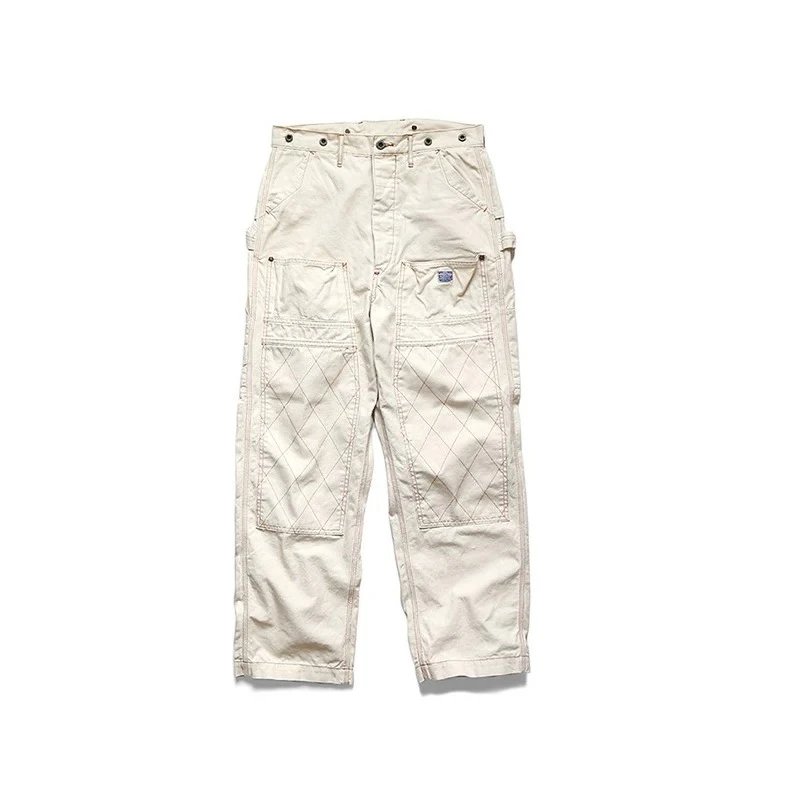 Japanese-Style Retro Workwear Trousers photo 2