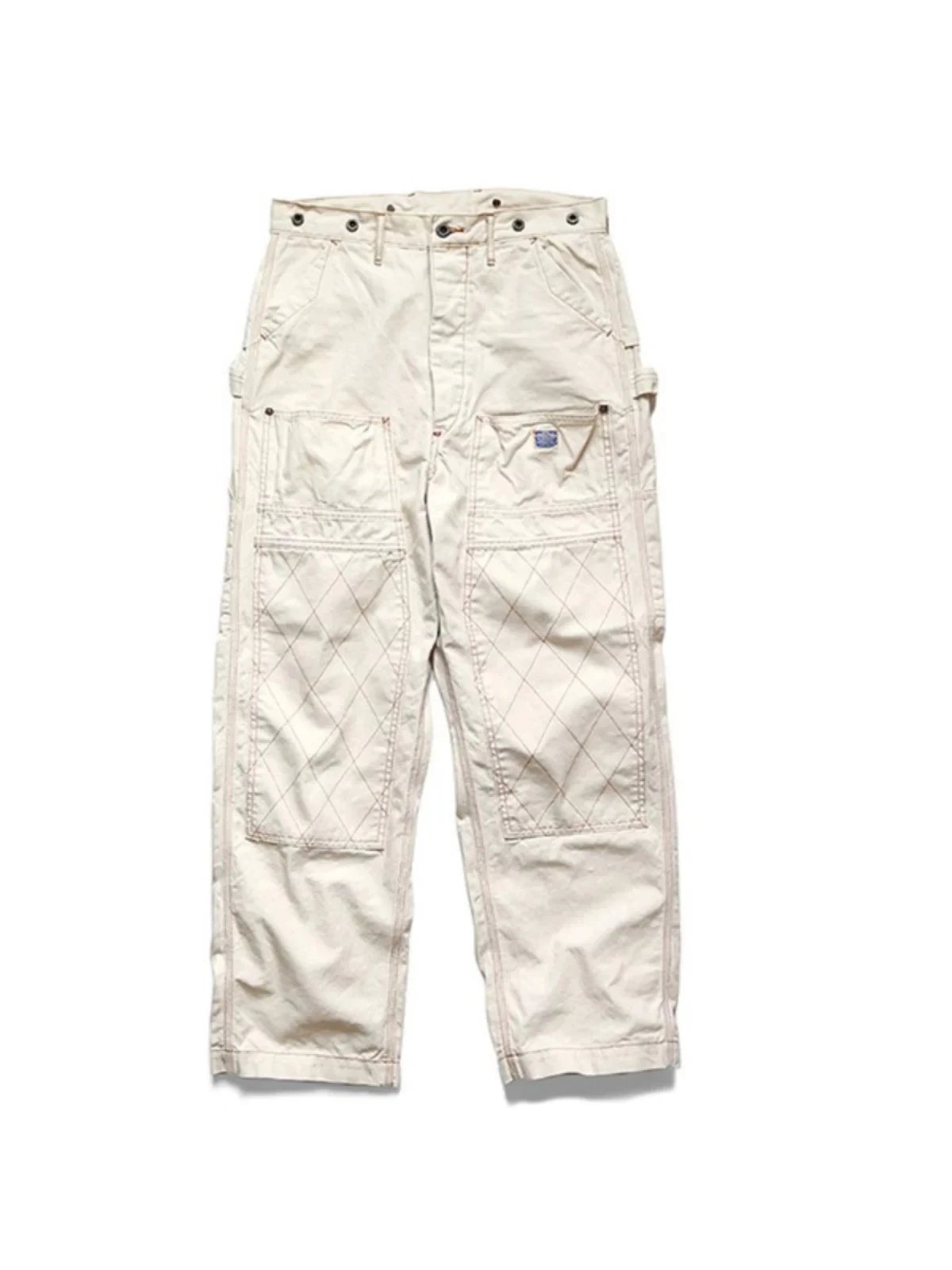 Japanese-Style Retro Workwear Trousers photo 7