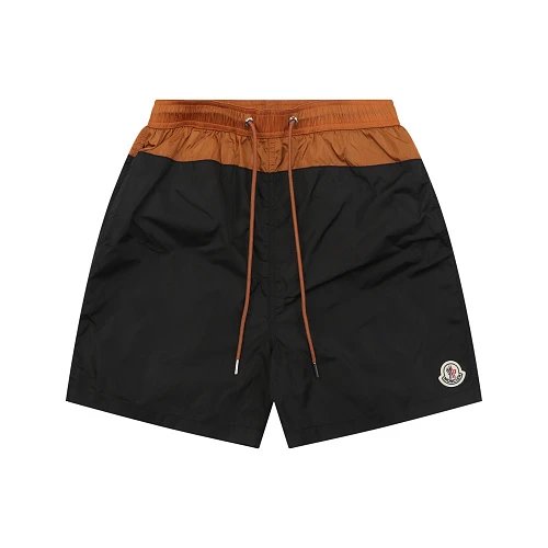 MK Color-Block Drawstring M-Logo Shorts