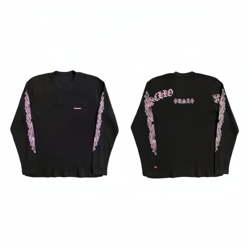 Pink Chrome Hearts longsleeve