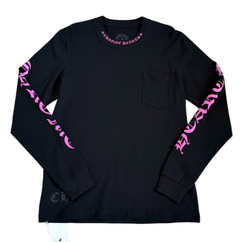 Chrome Hearts long sleeve pink