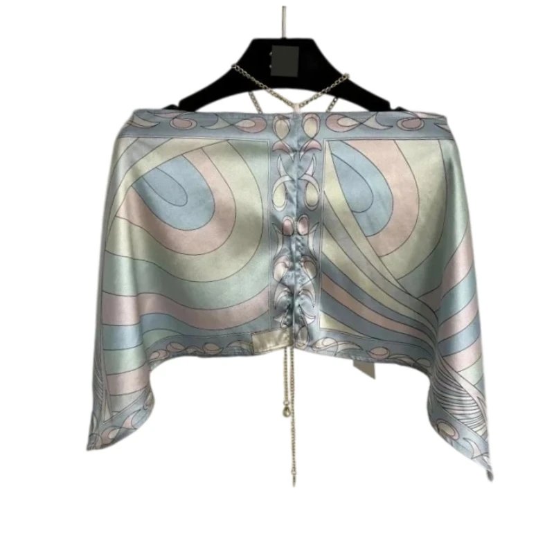 Pucci backless tie top