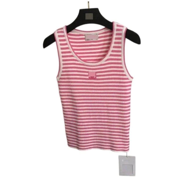 Chanel striped tank top