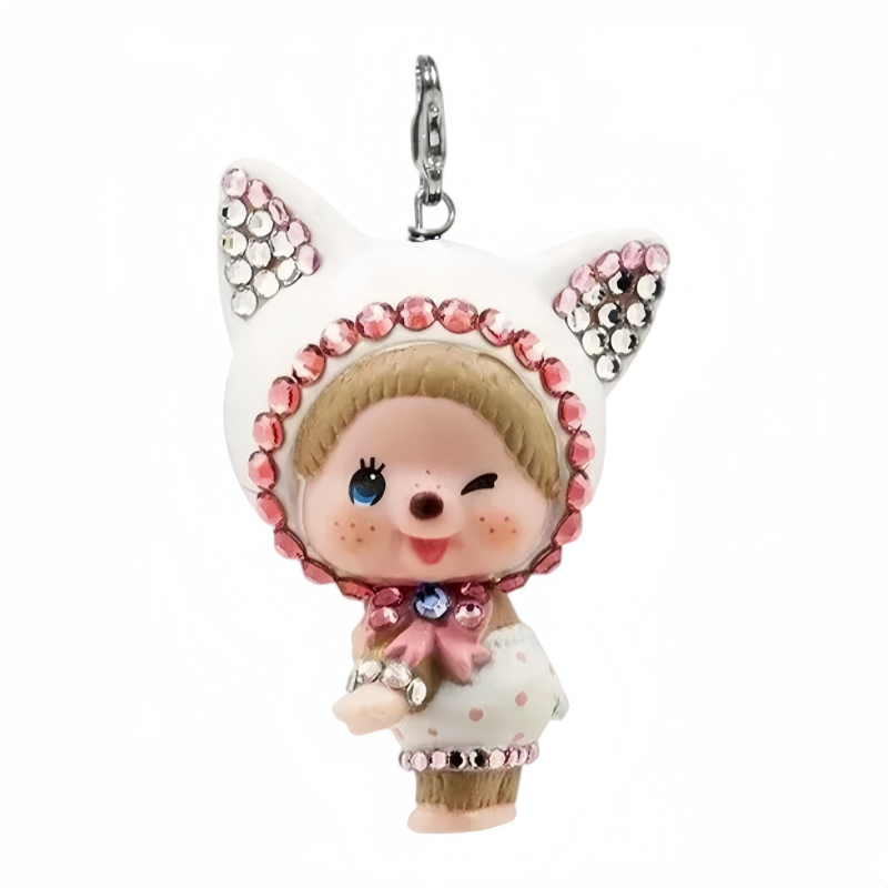 Monchichi Swarovski charm