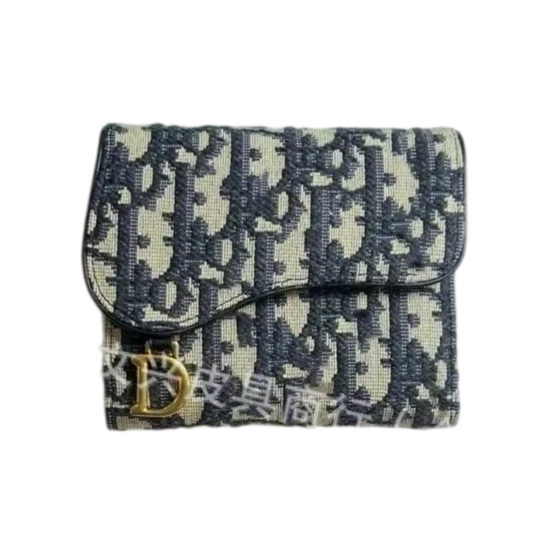 Dior saddle wallet