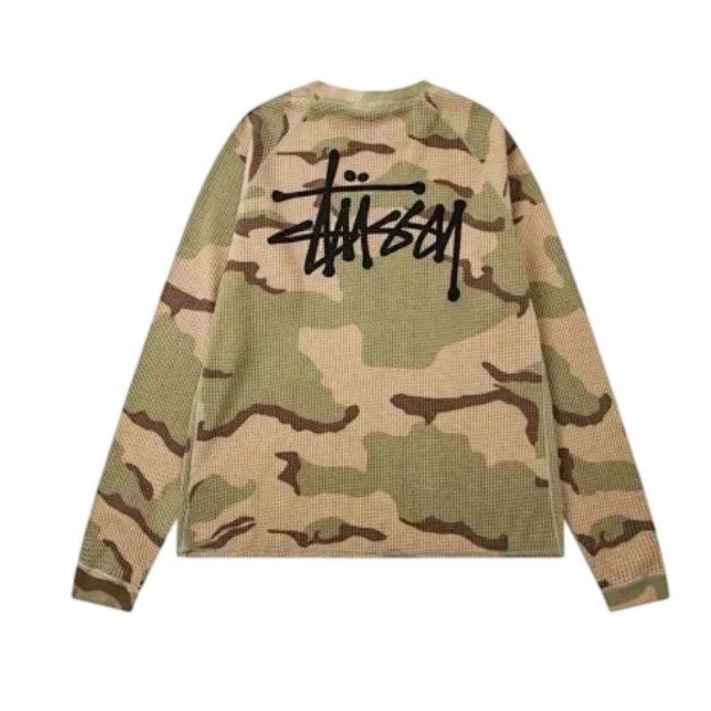 Stussy camo longsleeve