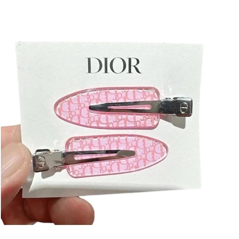 Dior hair clips