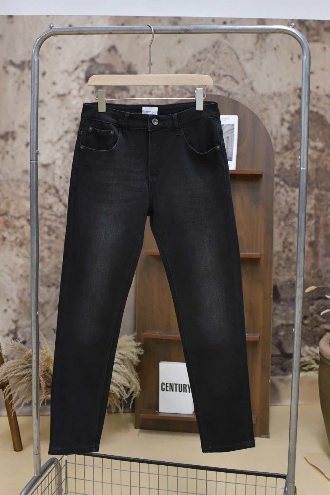 Kurt Geiger Black Slim Fit Jeans