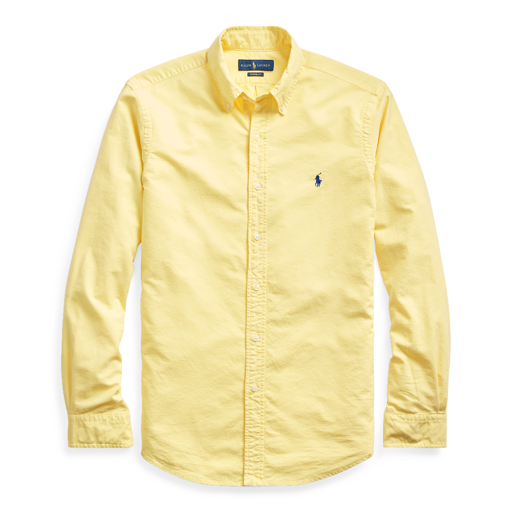 Ralph Lauren Yellow Button-Down Shirt