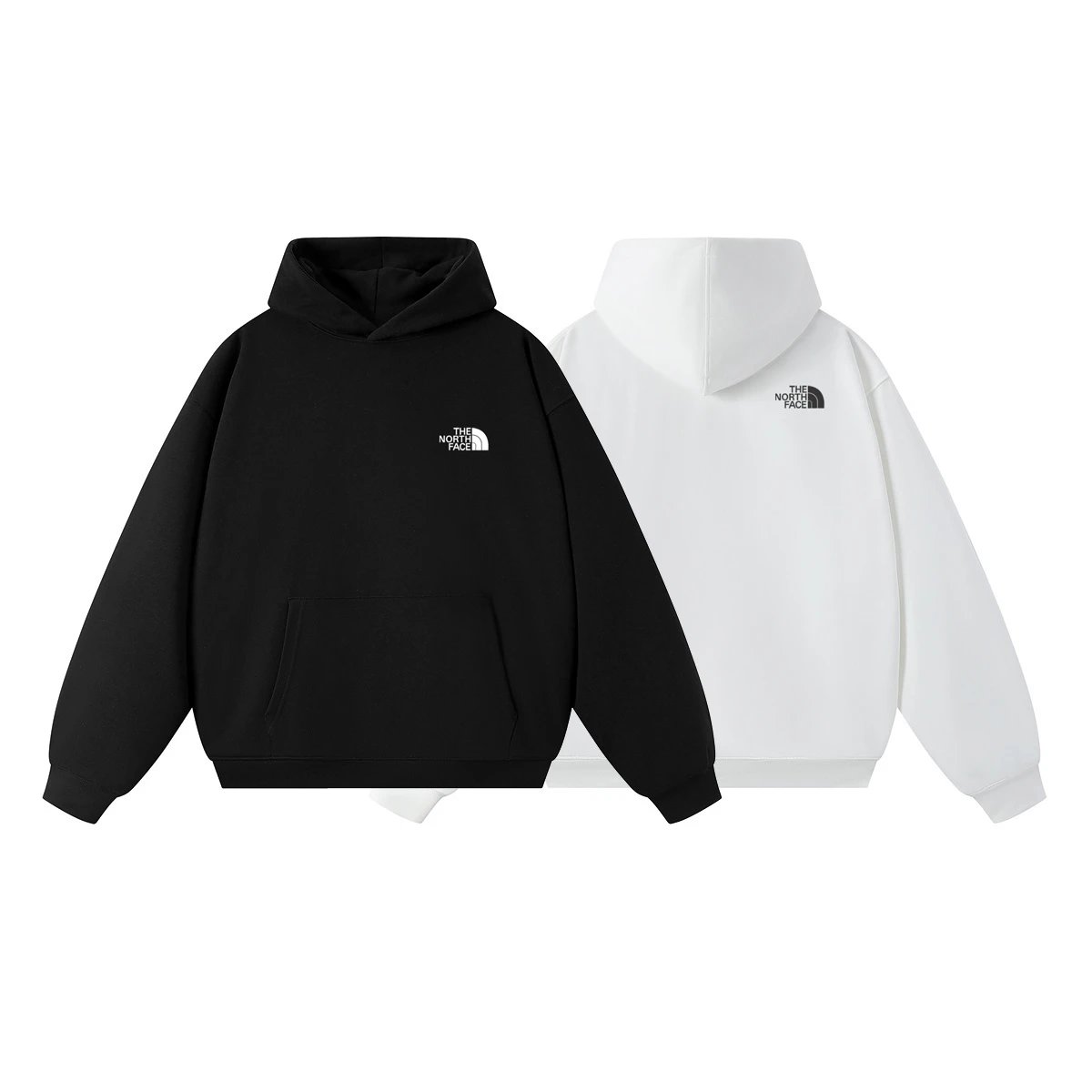 The North Face Black and White Hoodies