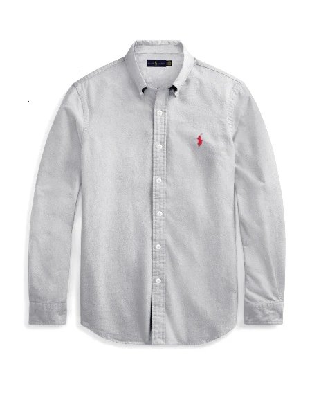 Ralph Lauren Light Grey Oxford Shirt