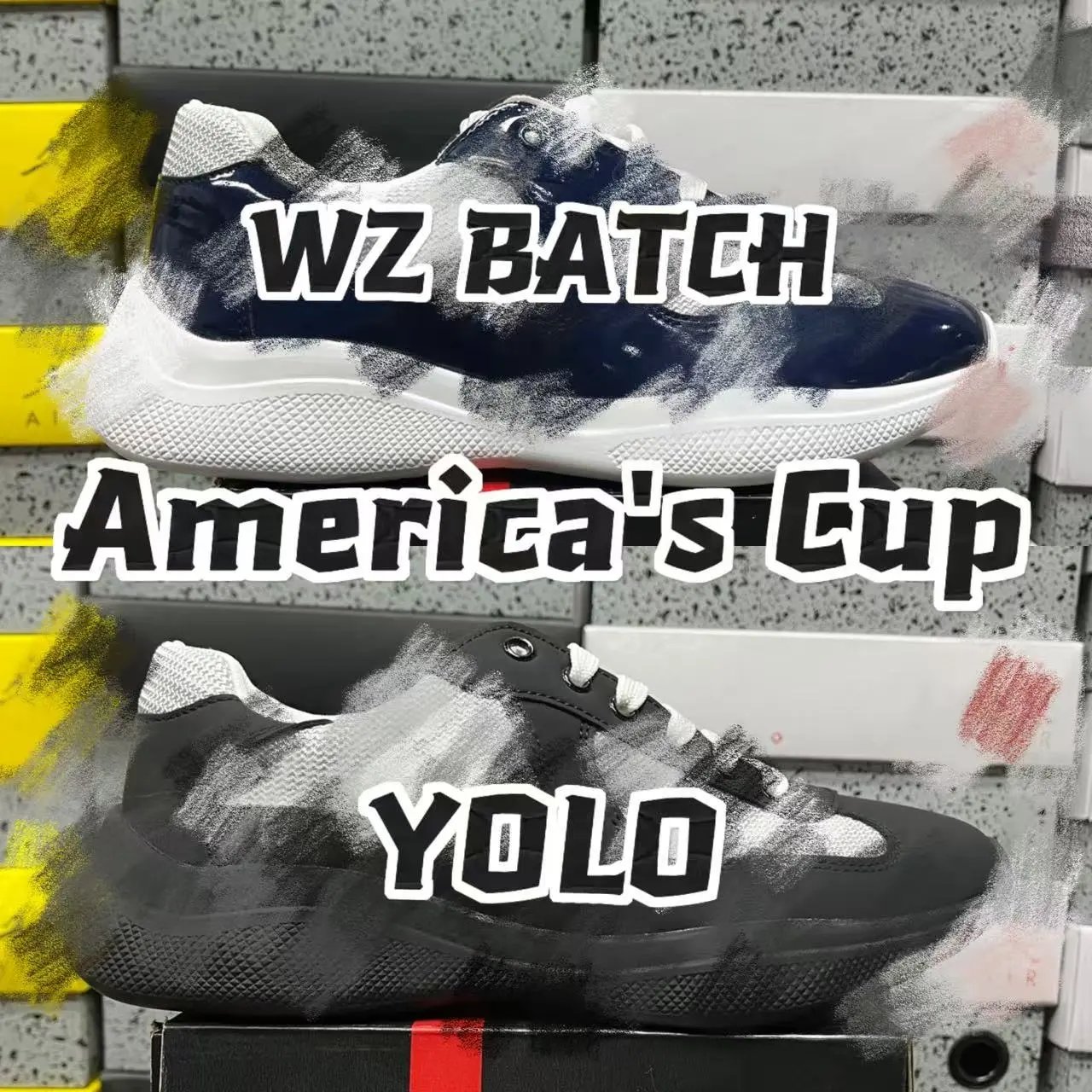 WZ Batch America's Cup Sneakers